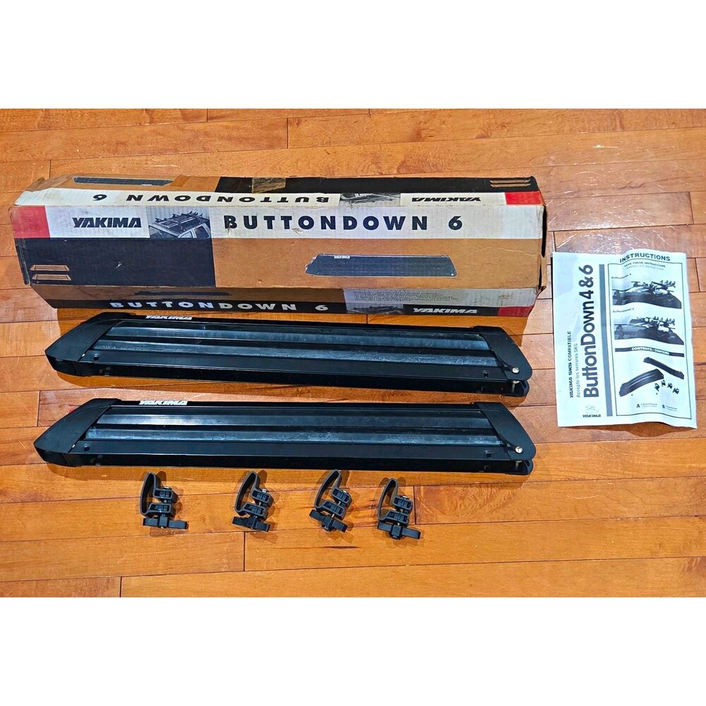 Yakima ButtonDown 6 Ski & Snowboard Roof Rack Mounts
